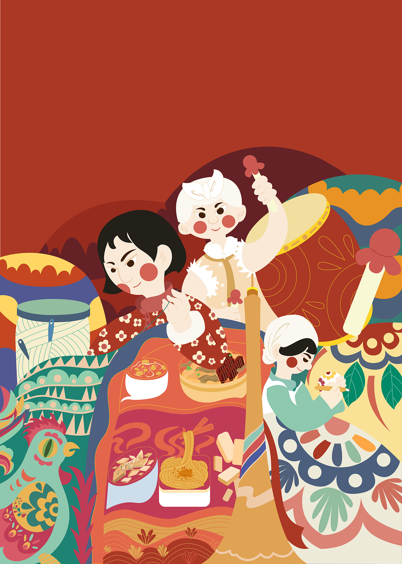 文创设计《忆梦陕北》 (毕设作品)