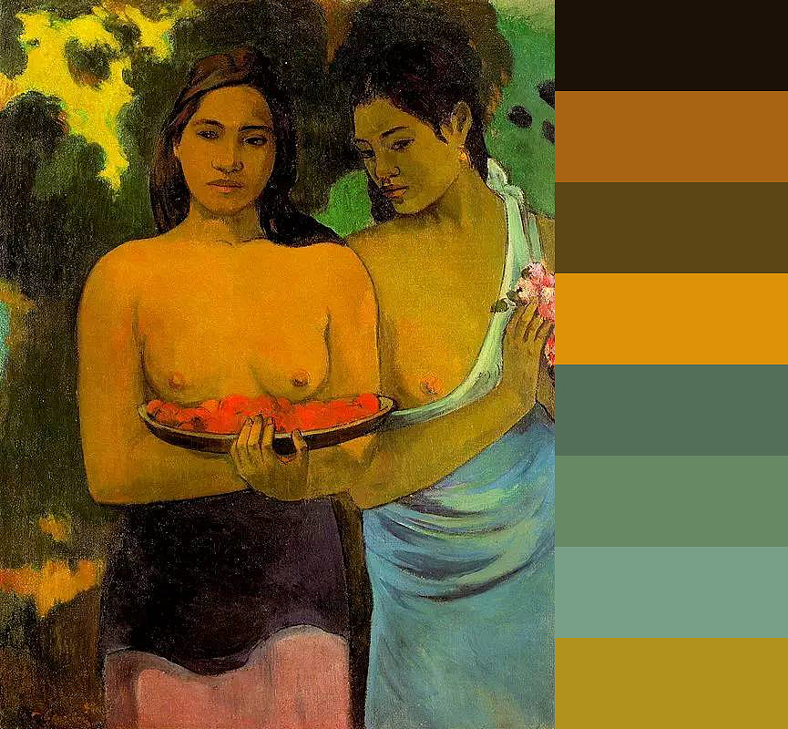 高更——塔希堤妇女