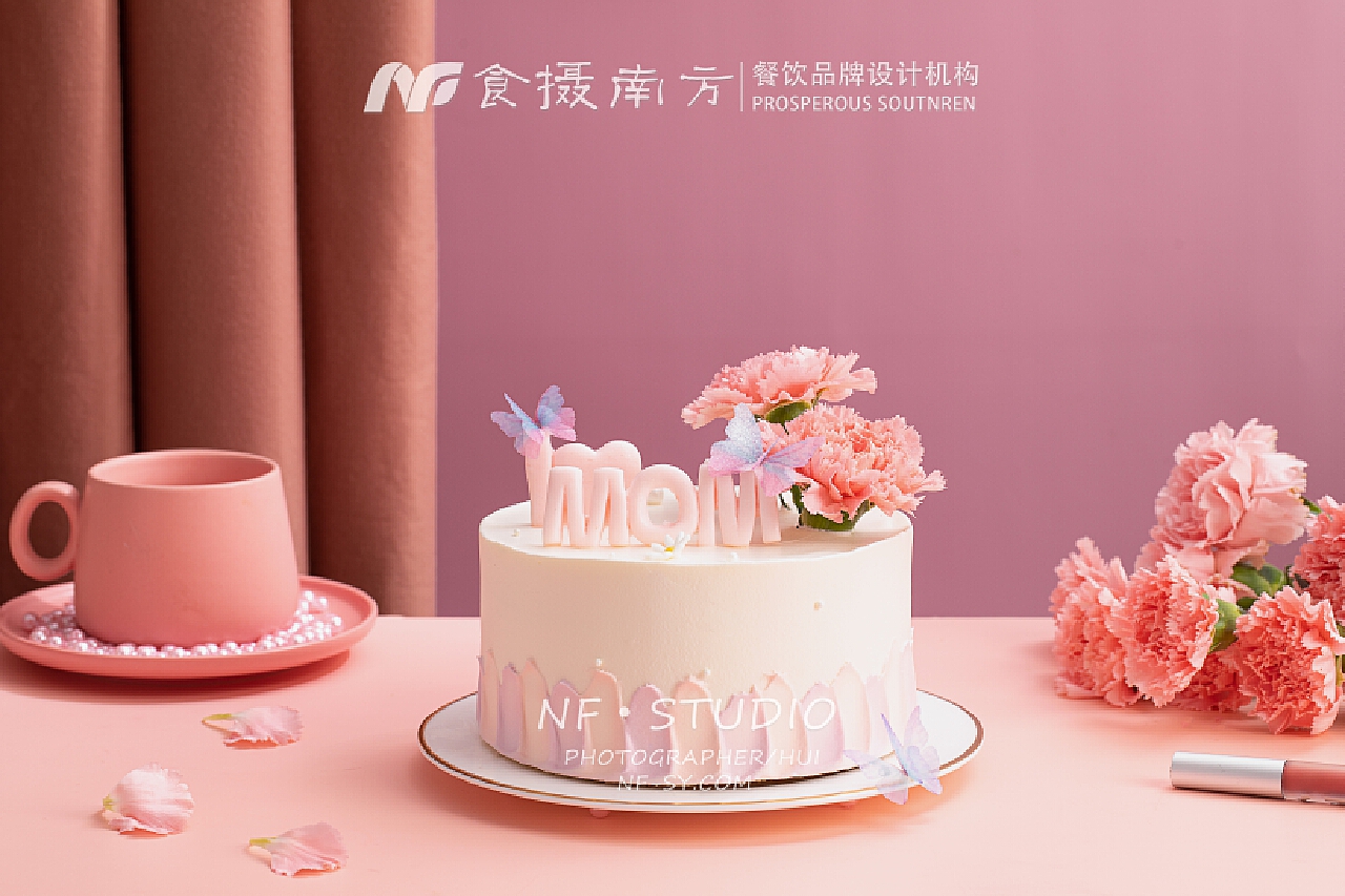 蛋糕-母亲节快乐_七彩蛋糕