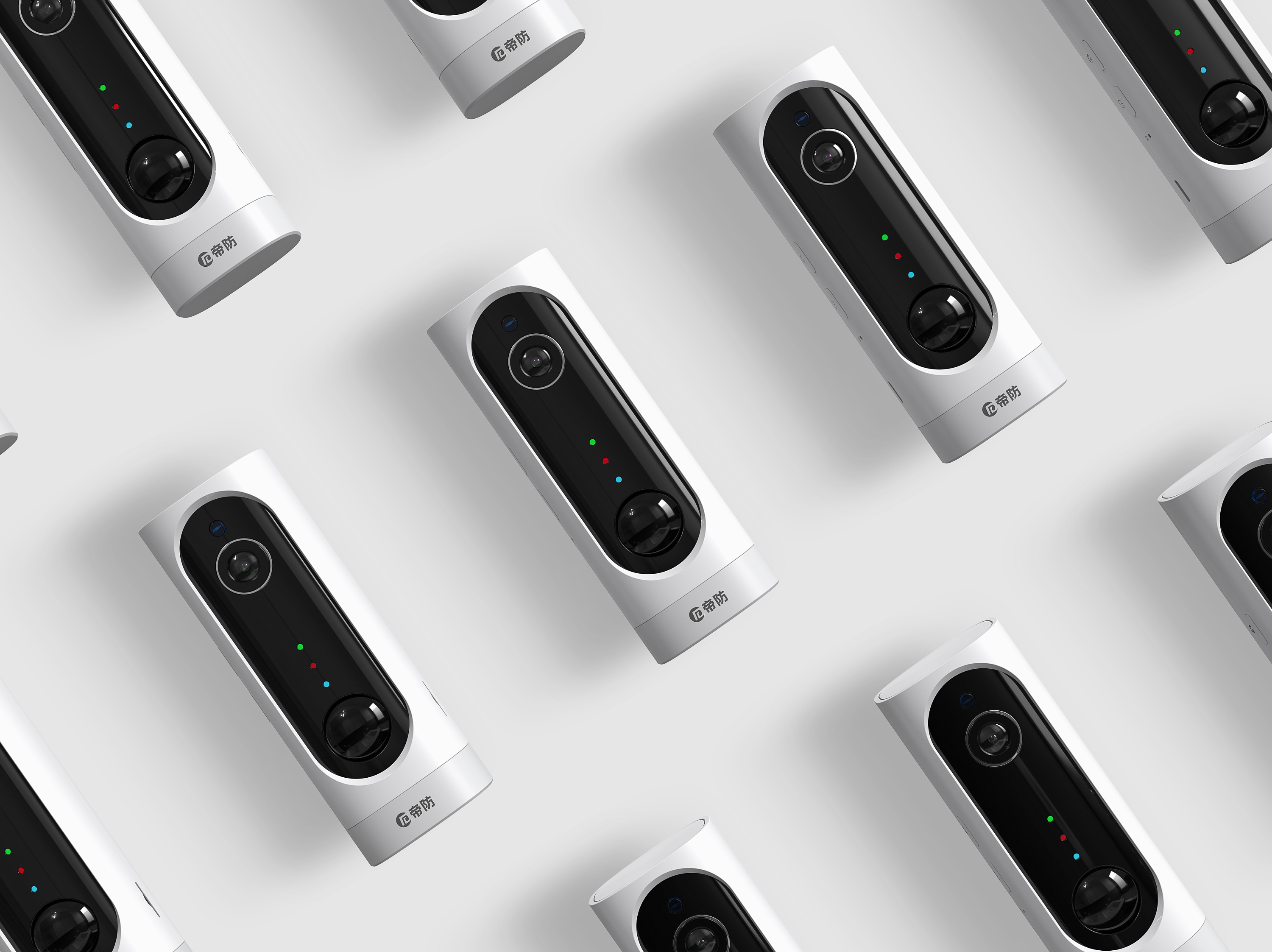 白色产品 无线电池摄像头