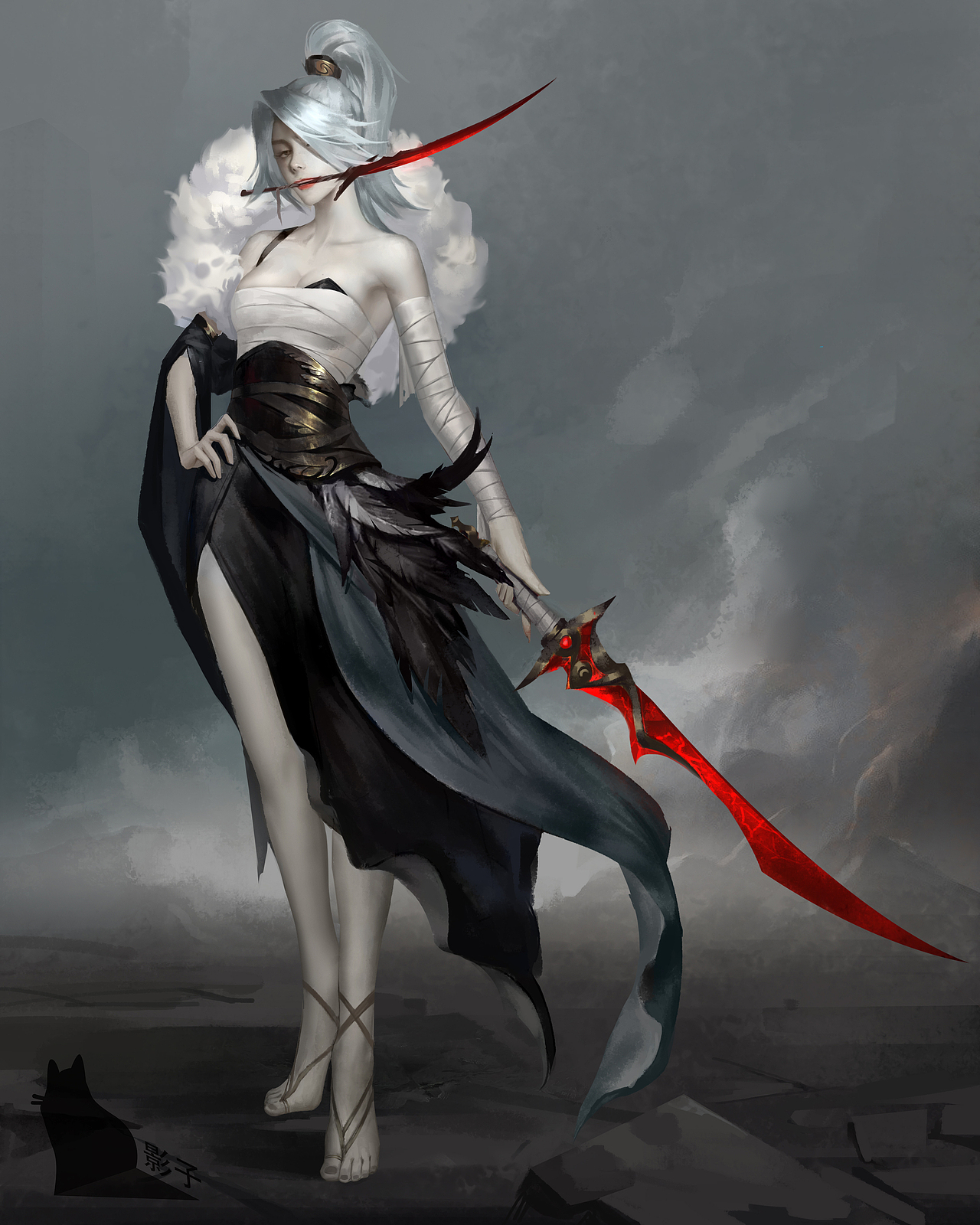 角色设计（图ZMjc0NzU5NDI0） - 游戏原画 - 站酷设计师影子yinzi原创素材 - 站酷ZCOOL