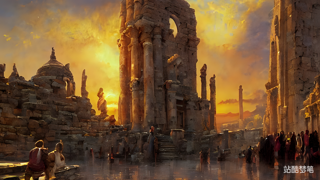 #站酷梦笔#历史的遗迹
