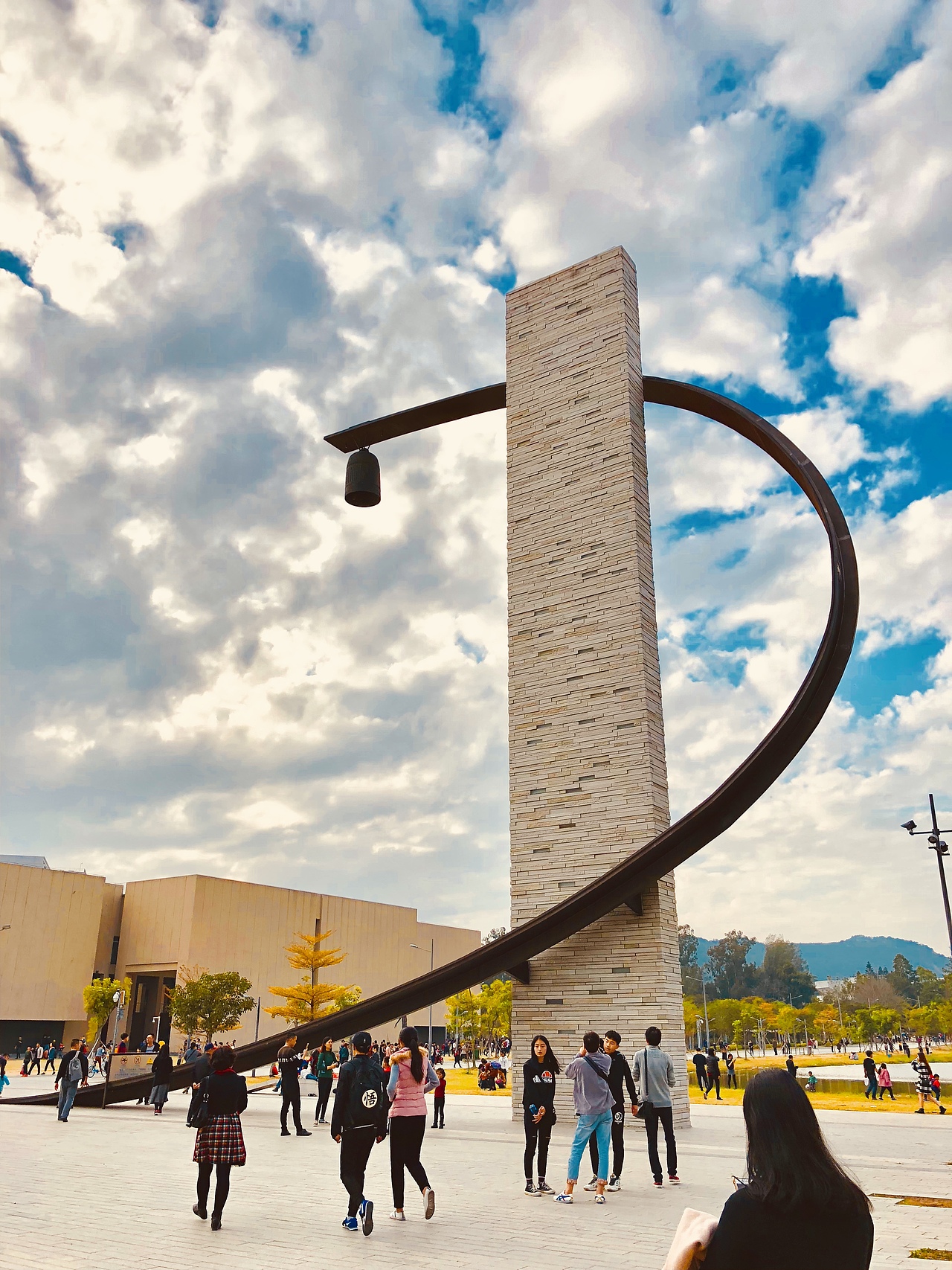 冬阳下的汕头大学