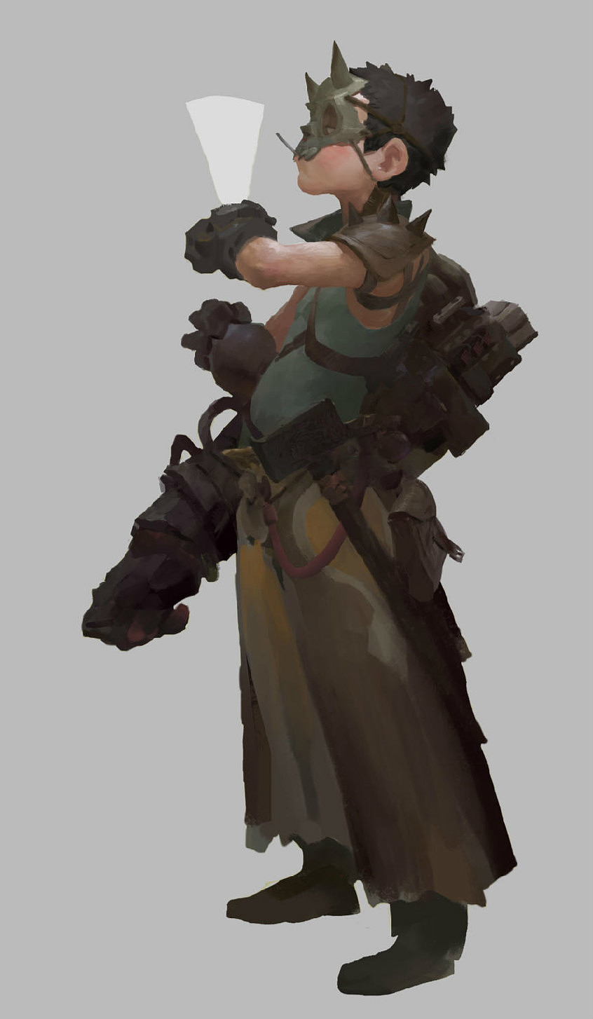 【老师作品】图形科学-蚂蚁八手王|插画|游戏原画|图形科学 - 原创作