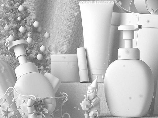 圣诞三维场景搭建-(建模+渲染)