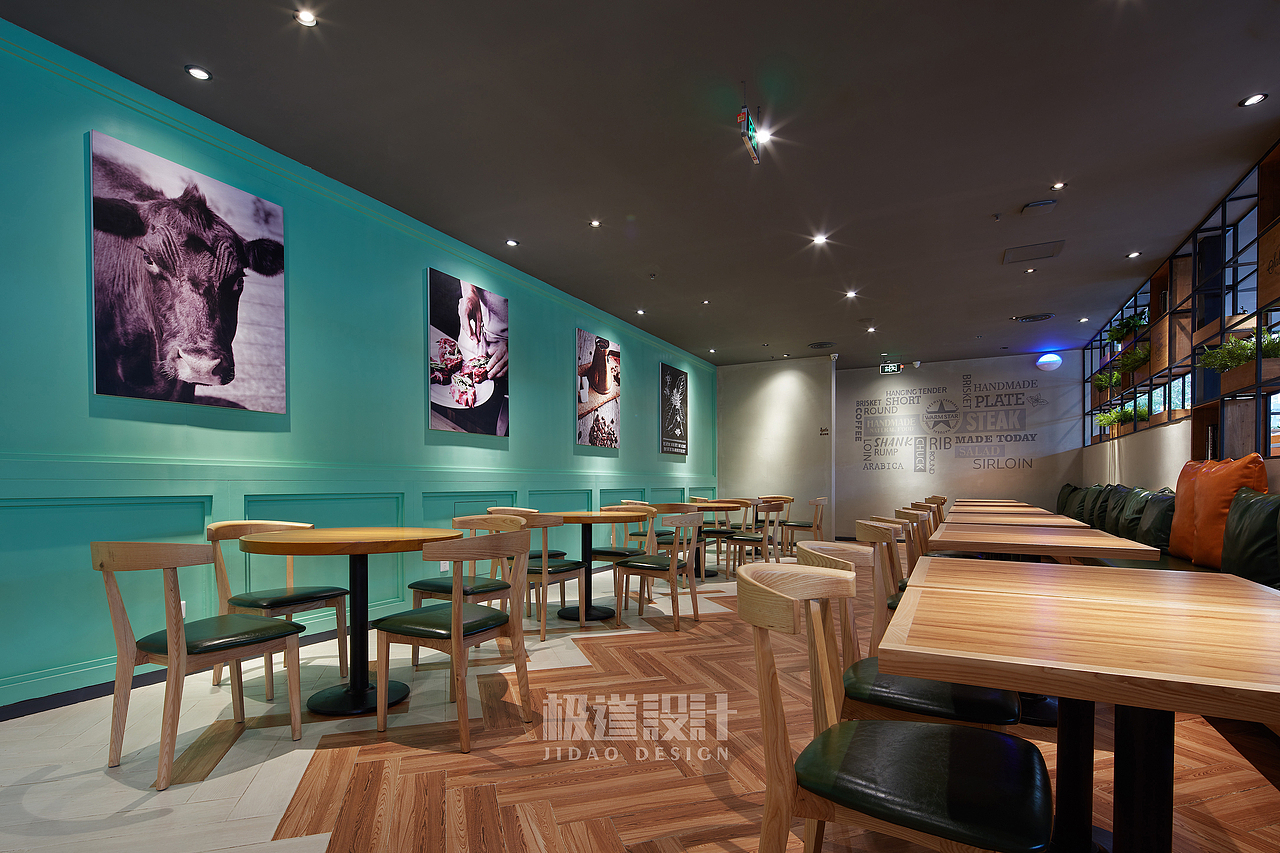 31三十一设计案例 | 沃星厨牛排·轻食餐厅