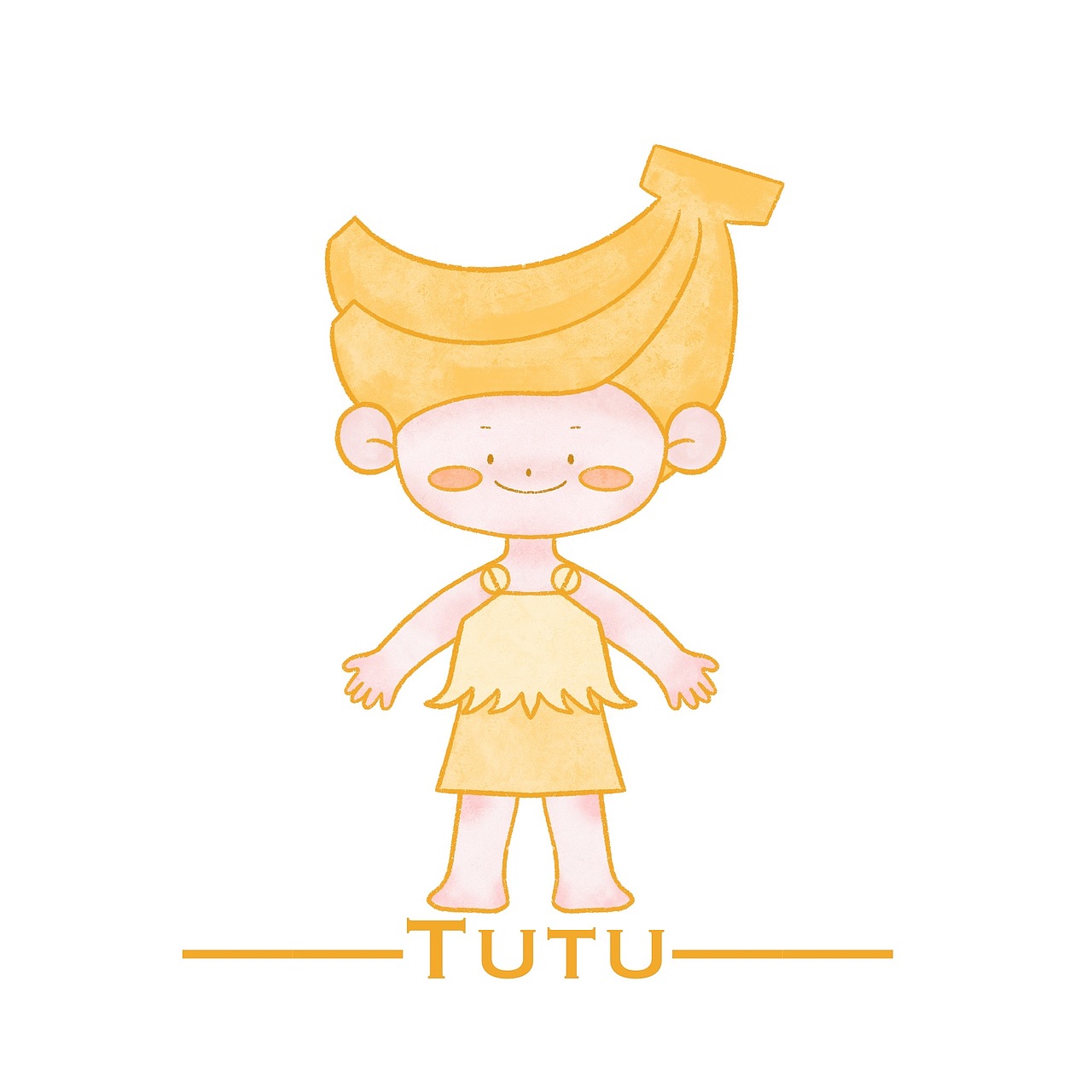 水果女孩（图ZMjM5OTI4MTY0） - 儿童插画 - 站酷设计师你好土土原创素材 - 站酷ZCOOL