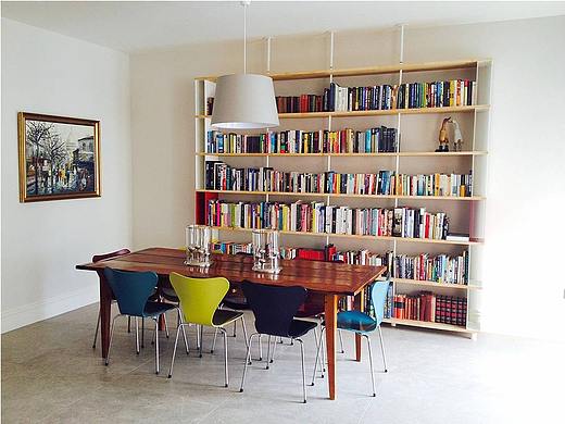 现代书房书架PIAROTTO，欧洲时尚家具