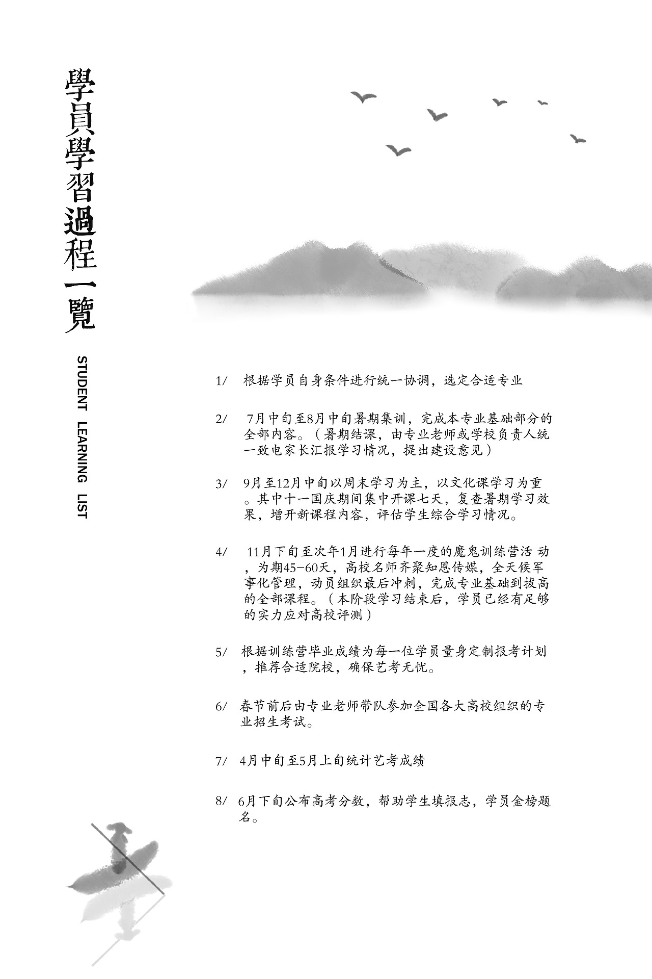 播音主持艺术机构宣传挂画