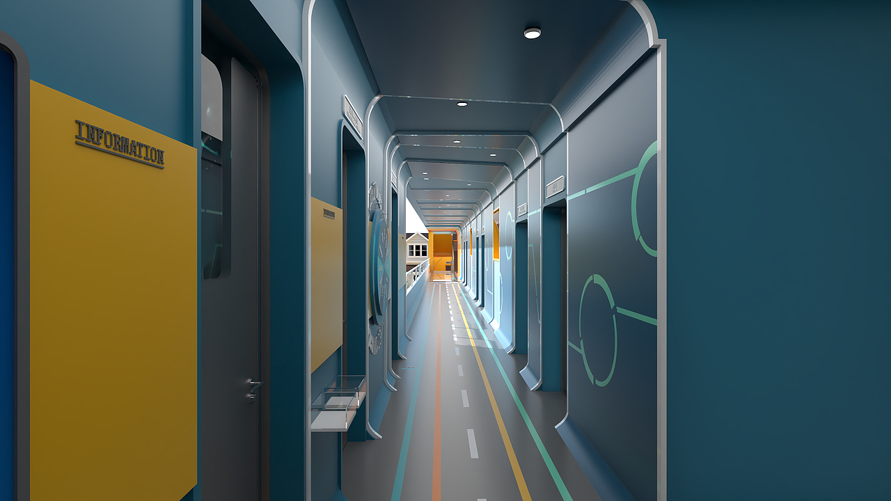 学校科创走廊（图ZMTcyODQzNDEy） - 家装设计 - 站酷设计师短毛郑原创素材 - 站酷ZCOOL