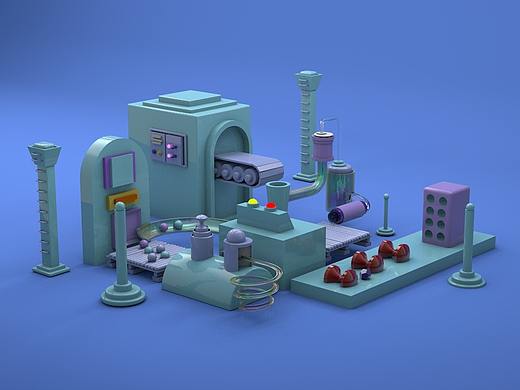 C4D（個(gè)人主頁-ZNDA5NTA3MzY=） - 其他 - 站酷設(shè)計(jì)師阿琳小仙女原創(chuàng)素材 - 站酷ZCOOL