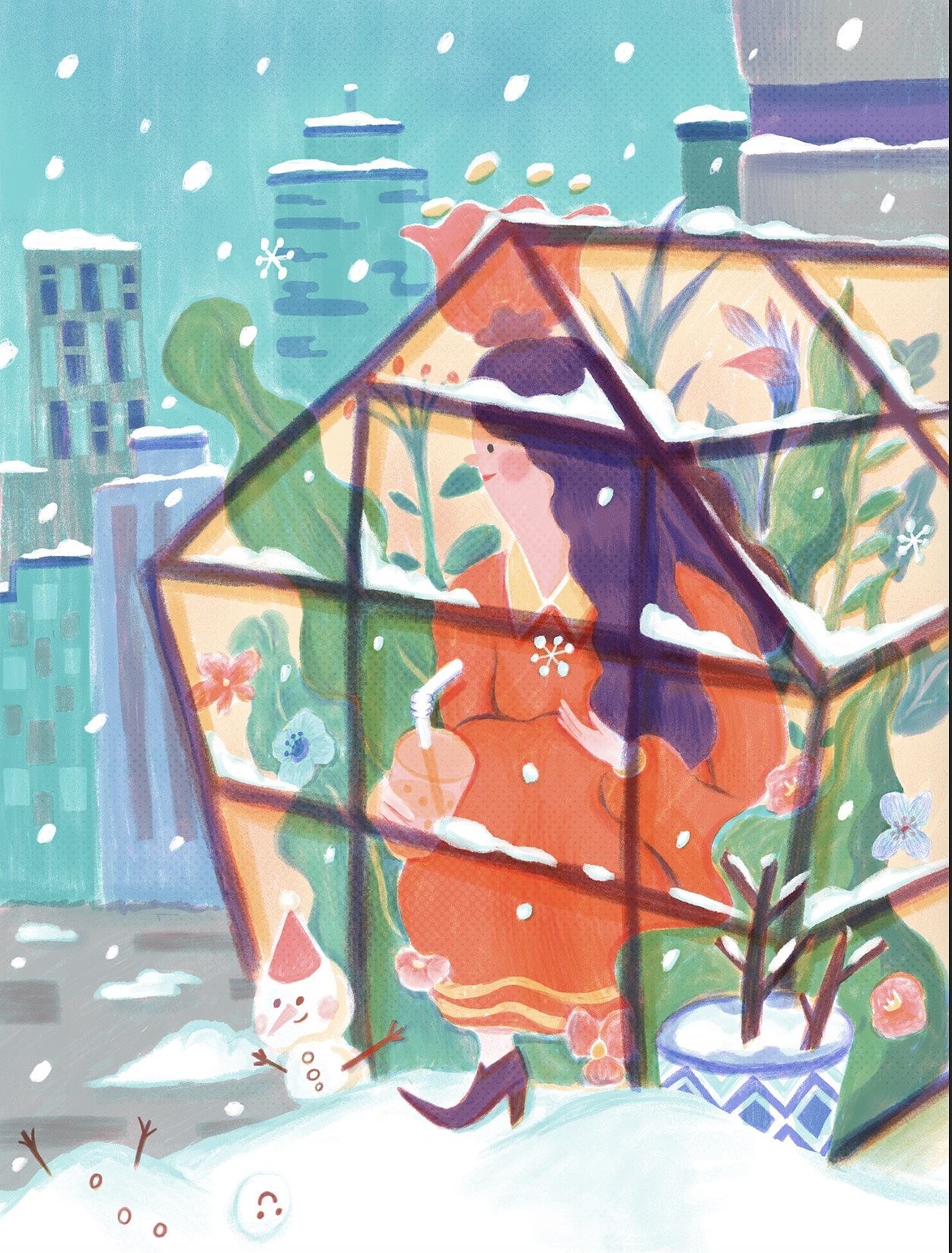 没事儿就搁家里喝奶茶吧您嘞