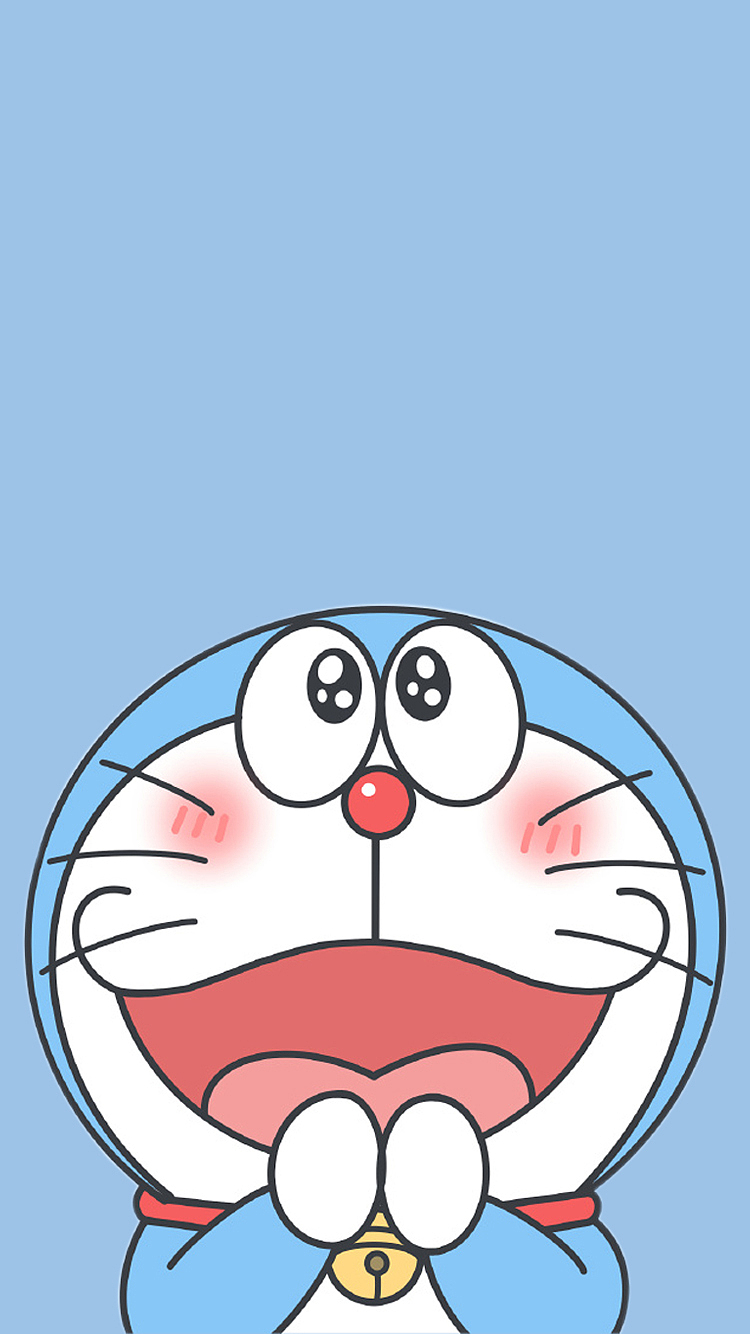 蓝胖子手机壁纸