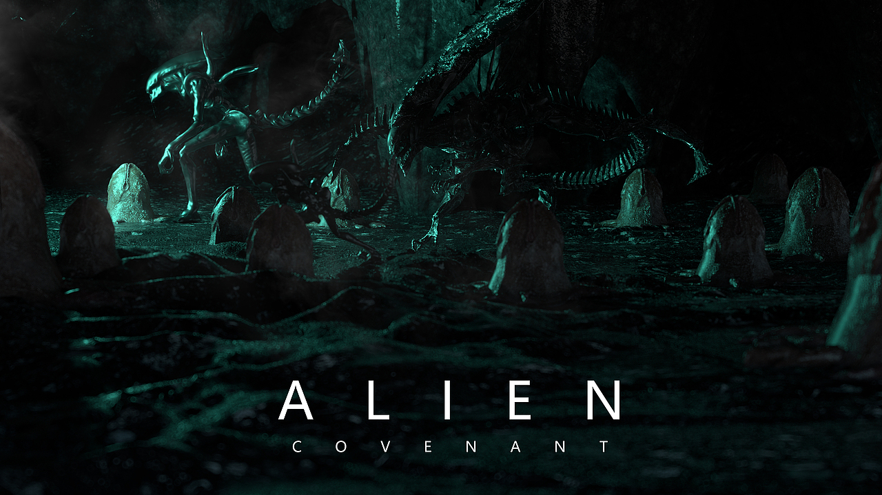 异形系列C4D风格图概念起源——alien（图ZMzA3OTg5NTIw） - 人物/生物 - 站酷设计师DAVE_Studio原创素材 - 站酷ZCOOL