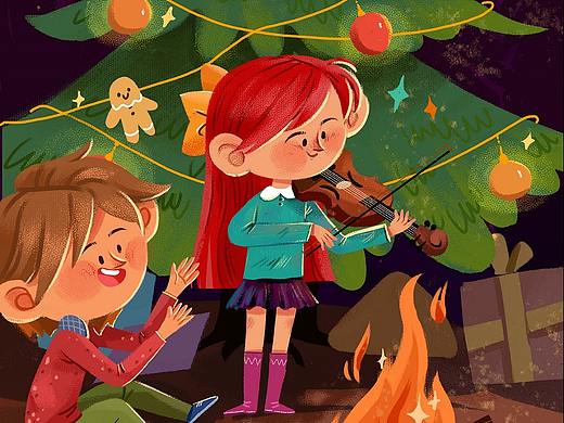 迟了很久的圣诞图