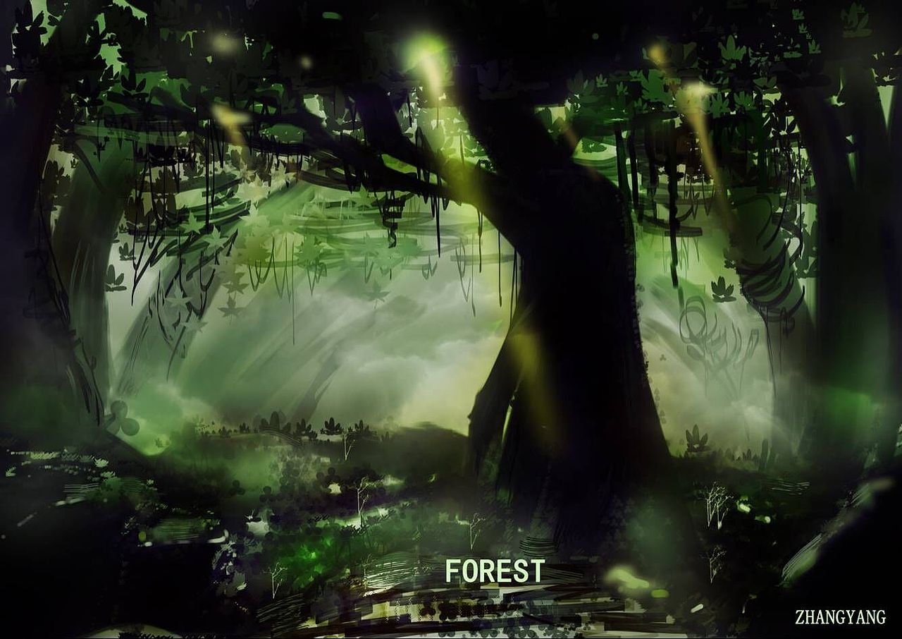 手绘游戏游戏原画