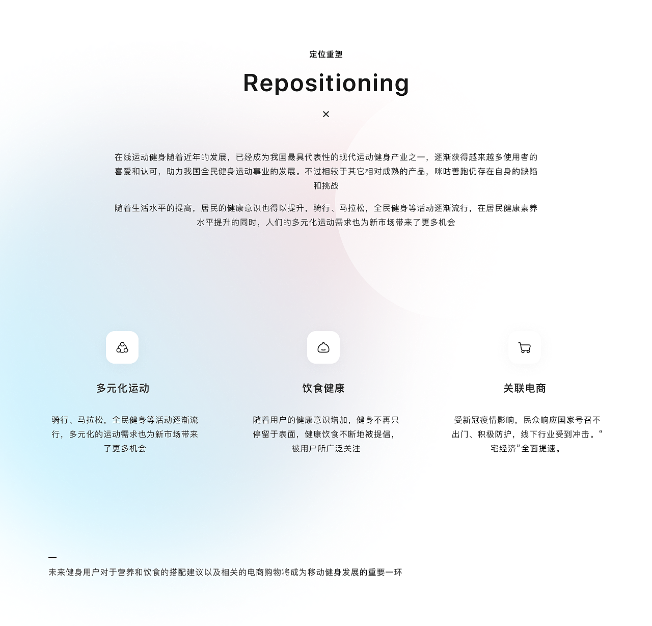 咪咕善跑/运动健康/界面UI设计