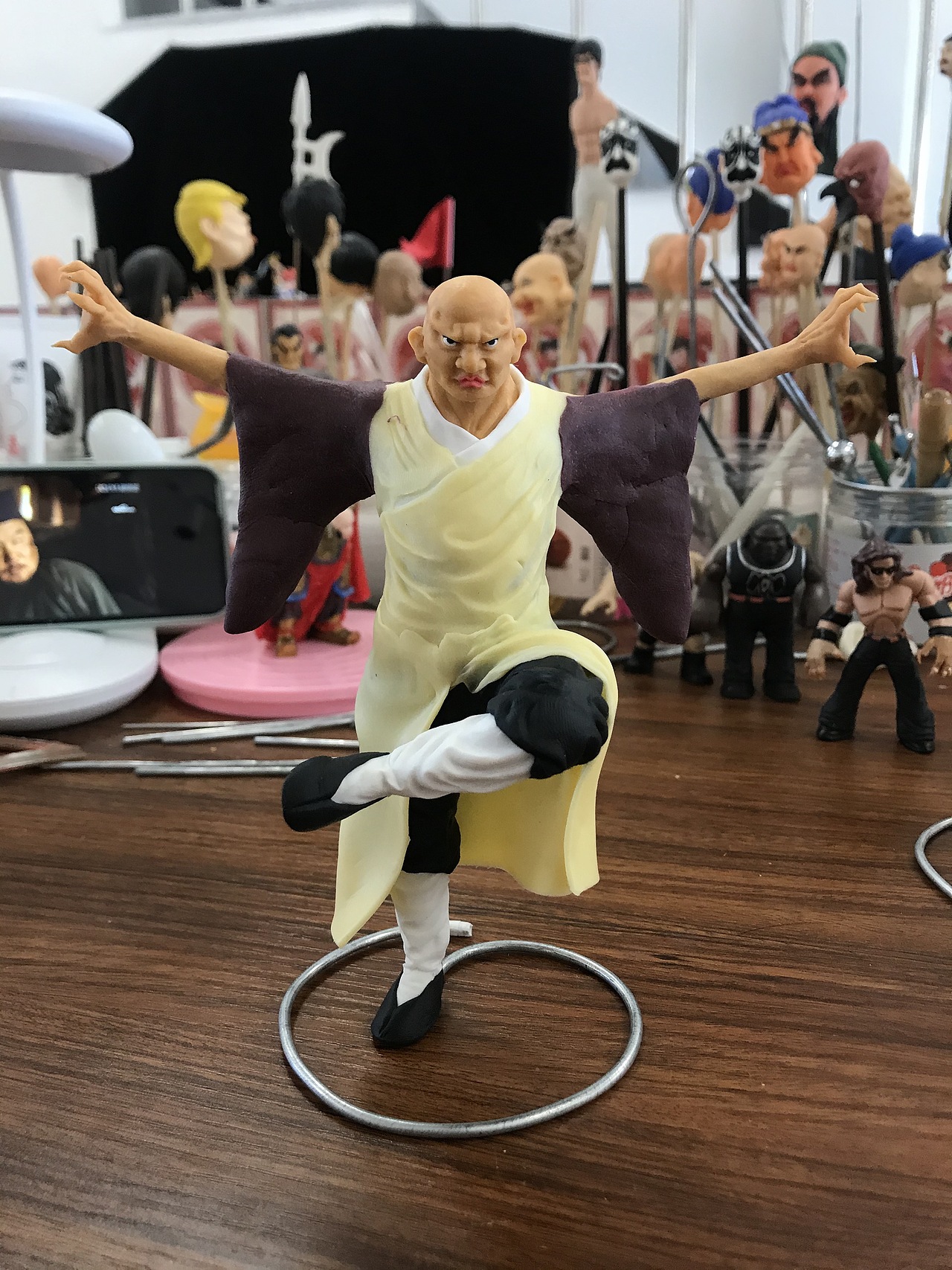 康健面塑作品《西游妖王》（图ZMzA0NjIyMDg0） - 雕塑 - 站酷设计师上京私物康健面塑原创素材 - 站酷ZCOOL