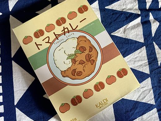 🍅包装设计｜最近做的KALDI的番茄咖喱包装再设计