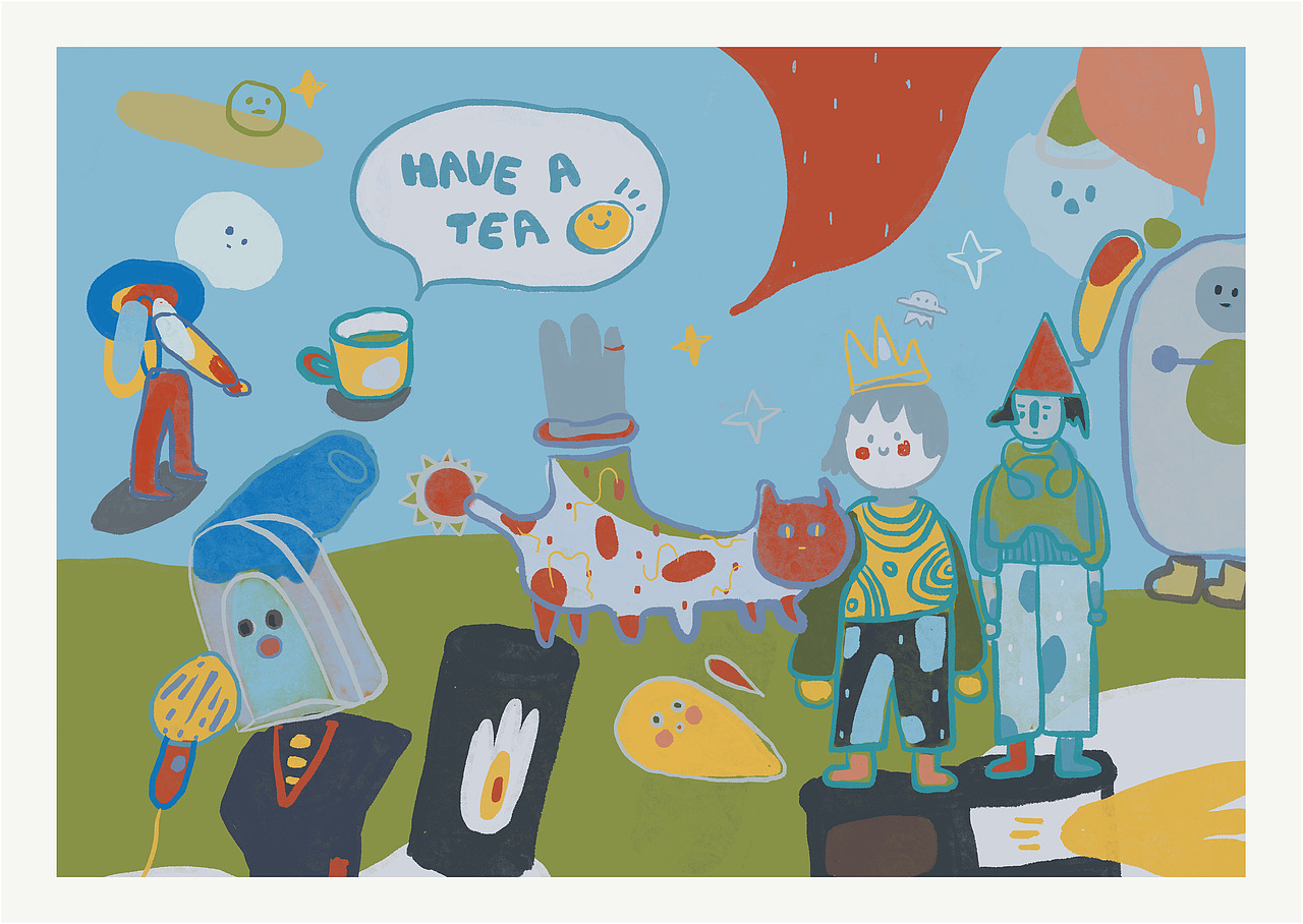 2021年终总结（图ZMjkwMzE3NDg0） - 艺术插画 - 站酷设计师卷卷upupup原创素材 - 站酷ZCOOL