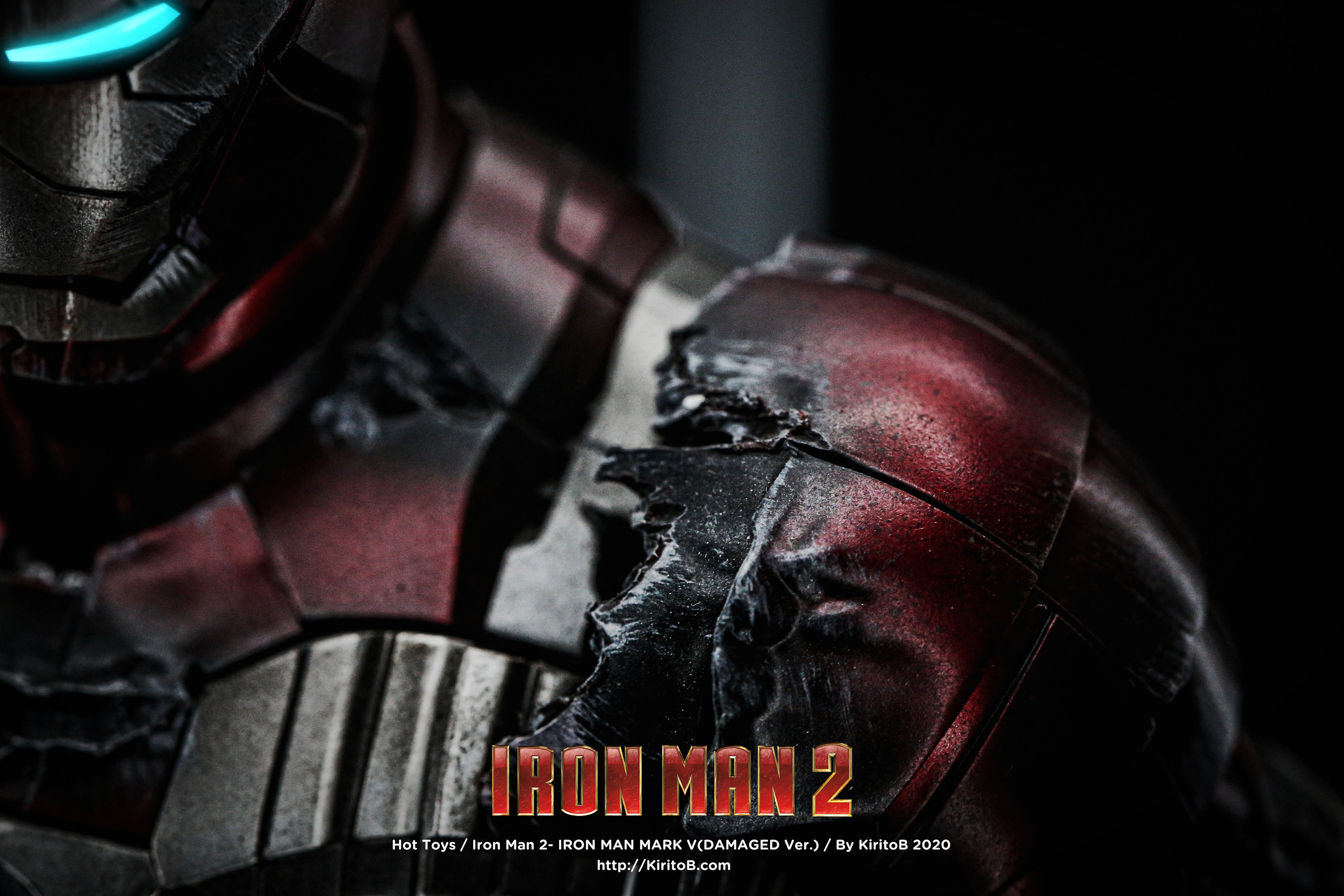 【模玩摄影】全网最还原的ht战损钢铁侠mk5