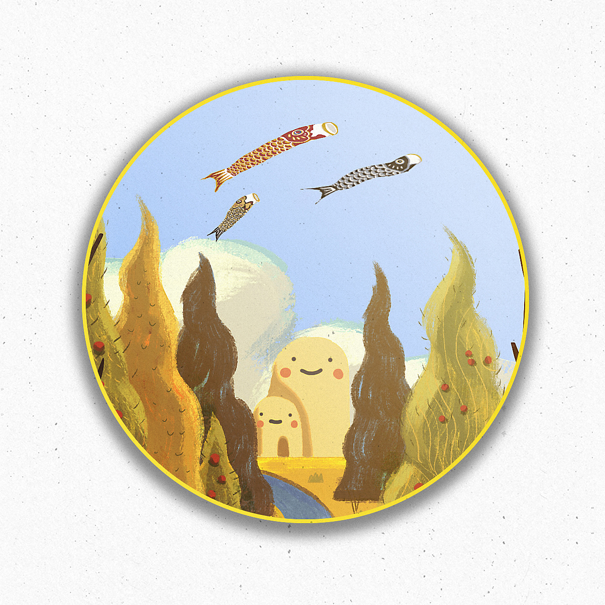 黄油二十四节气 X 寒露 全景VR插画