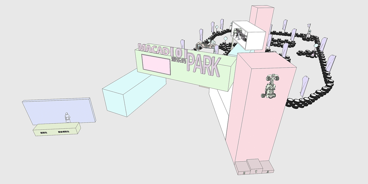 谓我何求：集装箱小镇里的卡丁车大赛（图ZMjQ4NDgyNjEy） - 场景 - 站酷设计师Redem_奥利尔原创素材 - 站酷ZCOOL