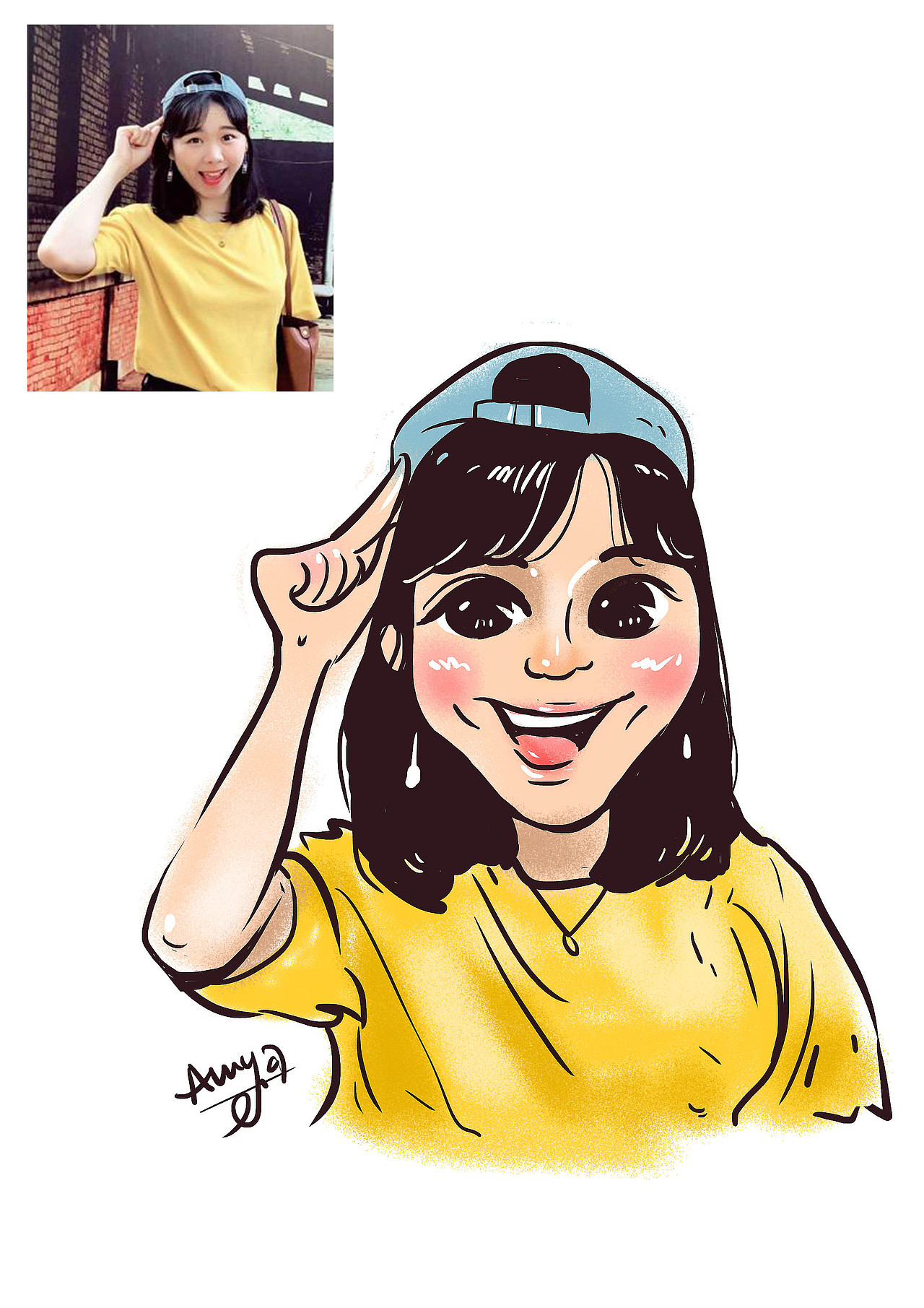 最近的(2018.5~6月)头像绘 by Amy.a