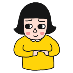 尖鼻头小姐（图ZNTE1MDkwNjQ=） - 网络表情 - 站酷设计师骨钙钙原创素材 - 站酷ZCOOL