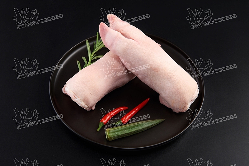 北斗-黑猪猪肉拍摄 肉类产品拍摄 生鲜猪蹄拍摄