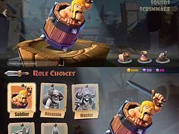 歐美卡通風(fēng)格游戲UI