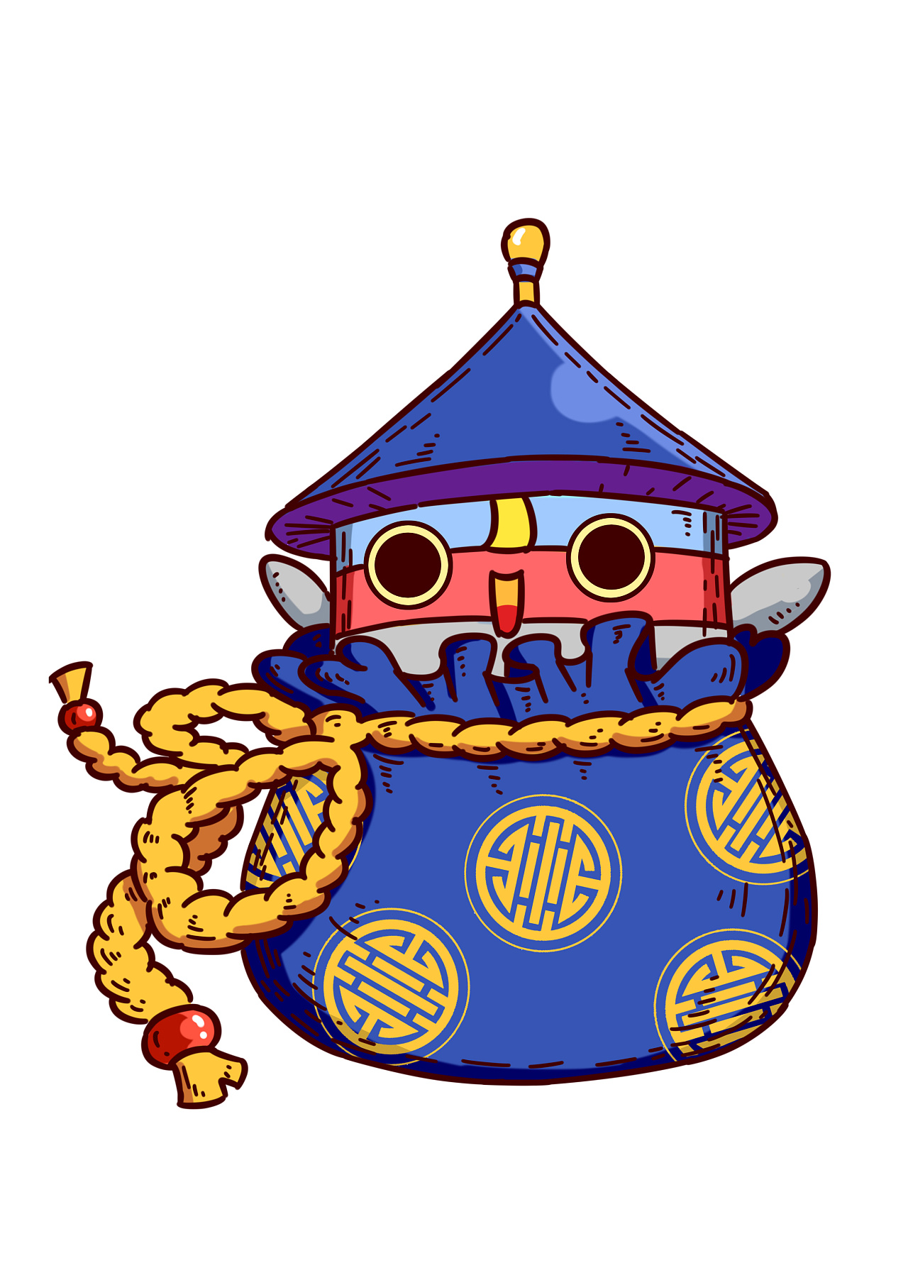 大福神系列作品角色拓展