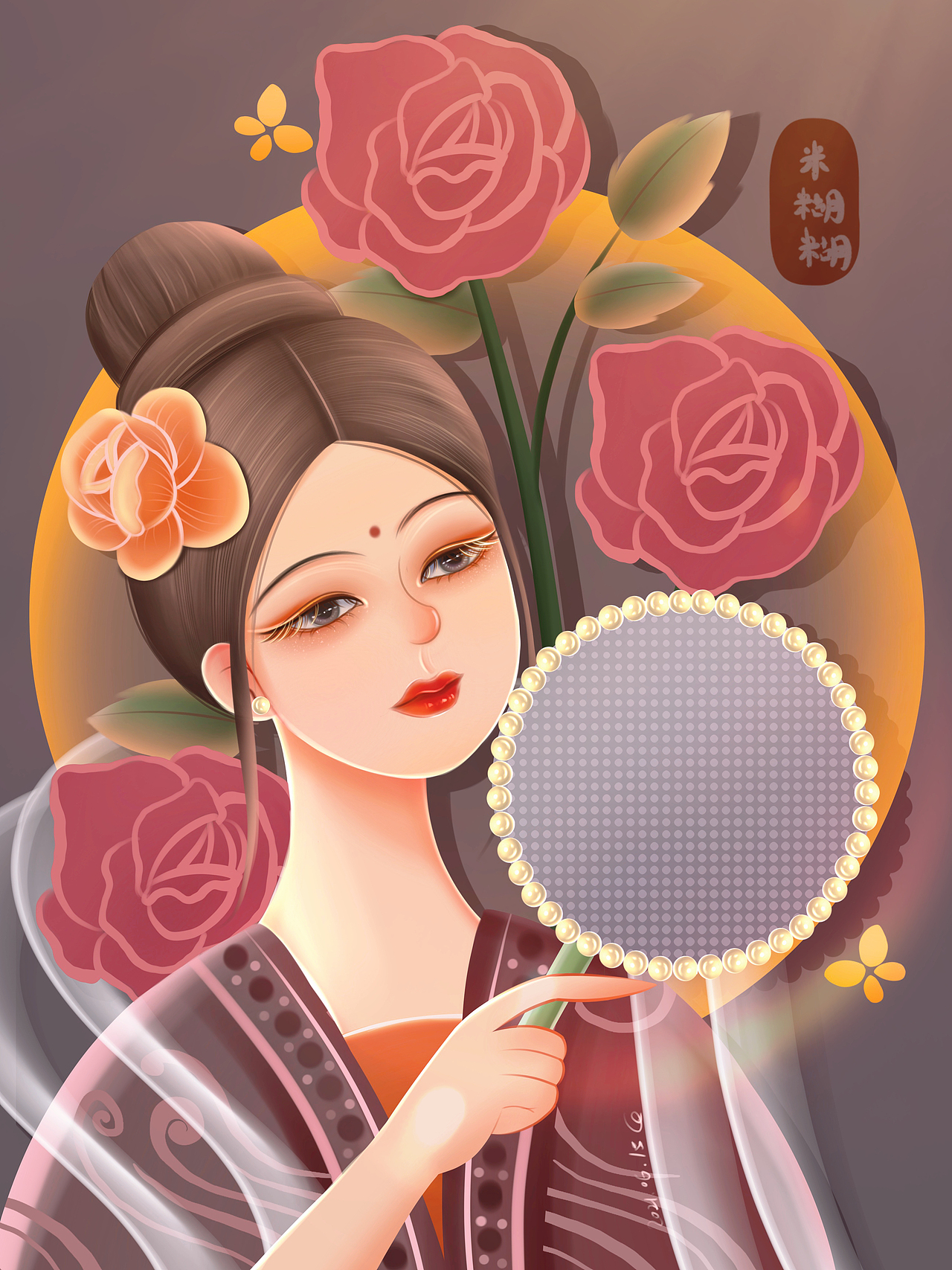 古风插画（图ZMjU4ODg2NDky） - 创作习作 - 站酷设计师酸奶米糊糊原创素材 - 站酷ZCOOL