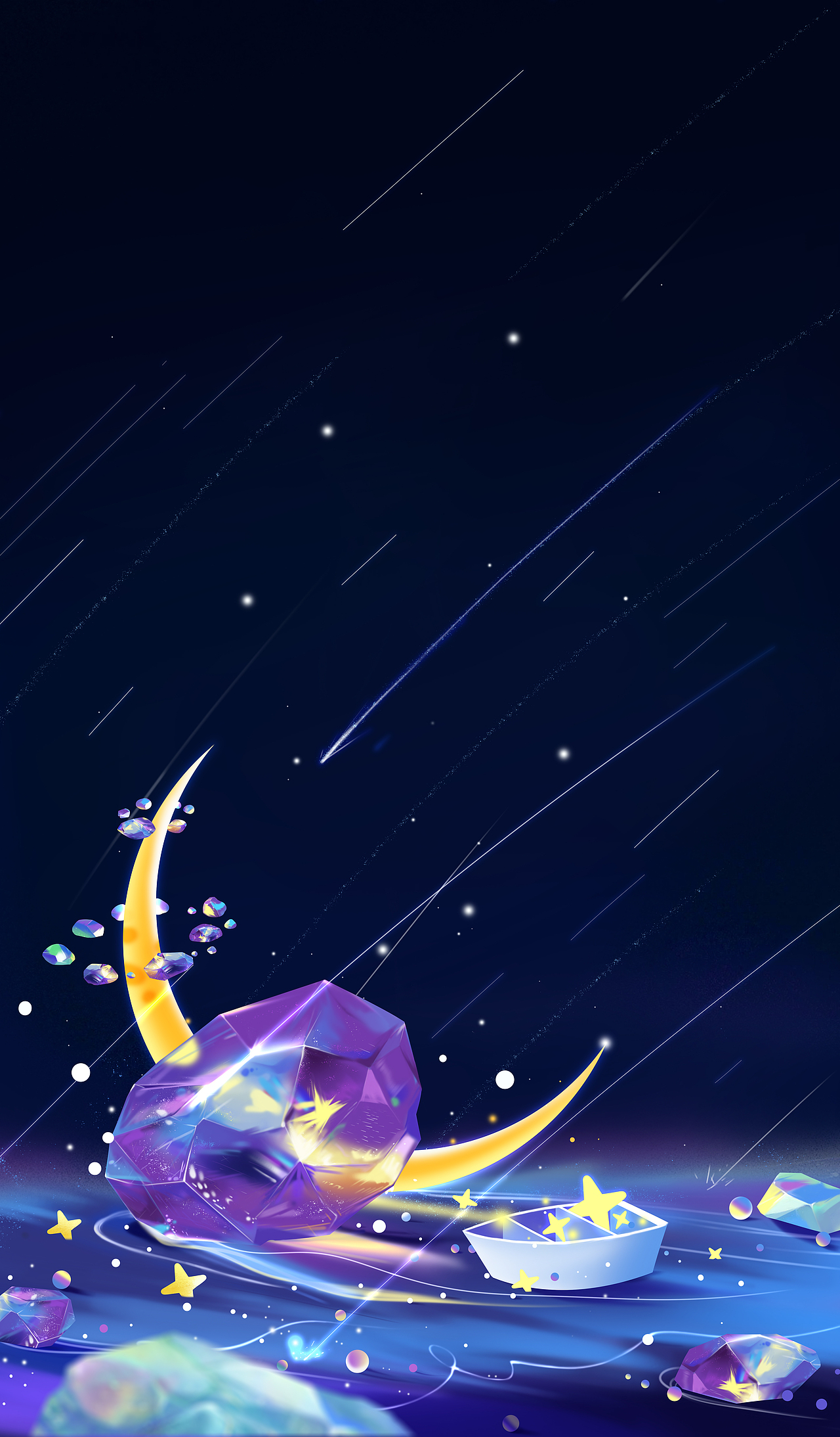 《星空坠落》 br>每一颗坠落的流星会不会最后掉在同一个地方 br>最后