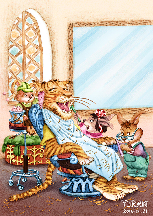 二月二龍?zhí)ь^（圖ZNzE4MjM5MDQ=） - 兒童插畫(huà) - 站酷設(shè)計(jì)師俞然原創(chuàng)素材 - 站酷ZCOOL