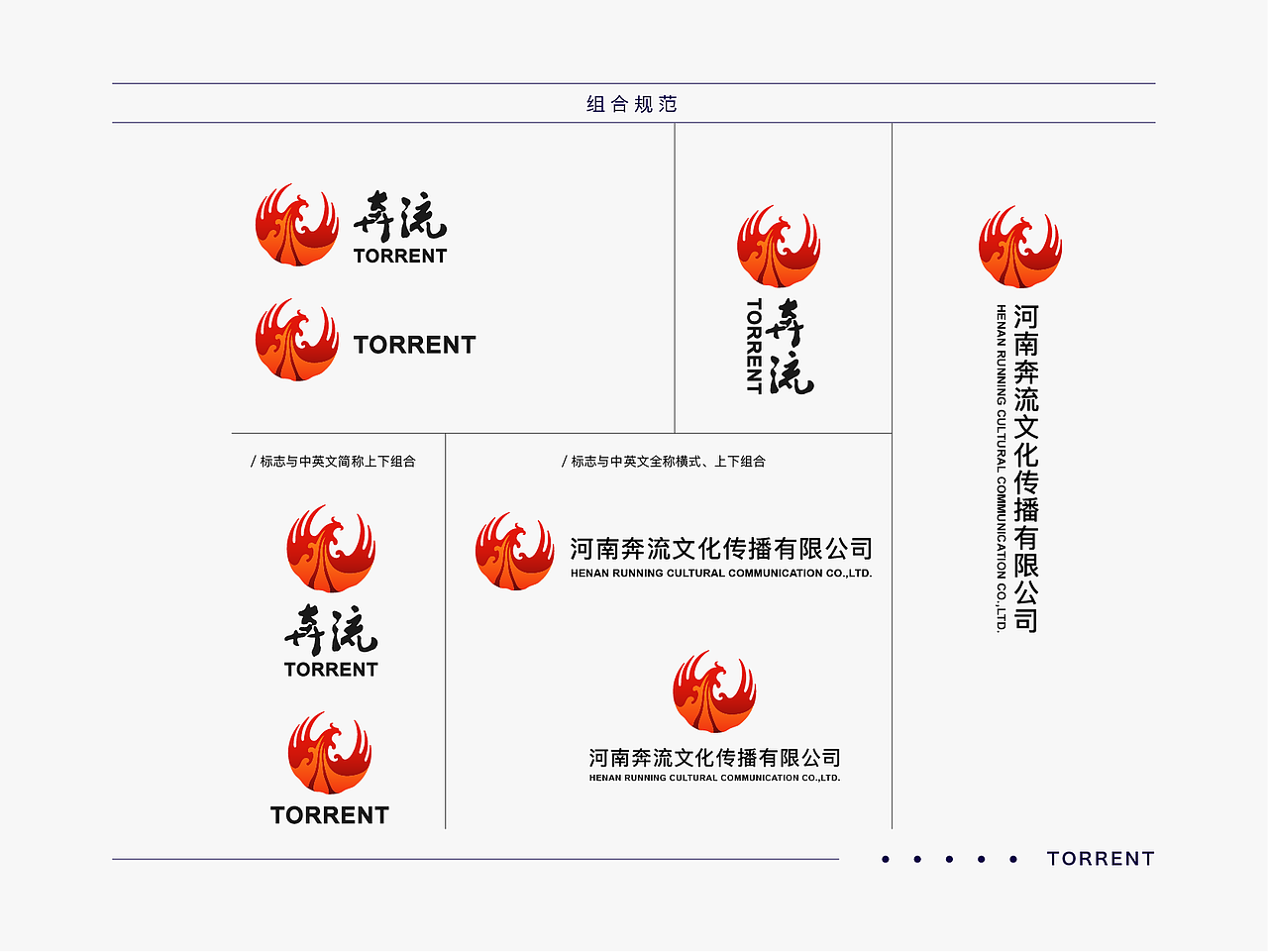 奔流品牌LOGO设计（图ZMTYxMTMyNjg0） - 品牌 - 站酷设计师濯洛心原创素材 - 站酷ZCOOL