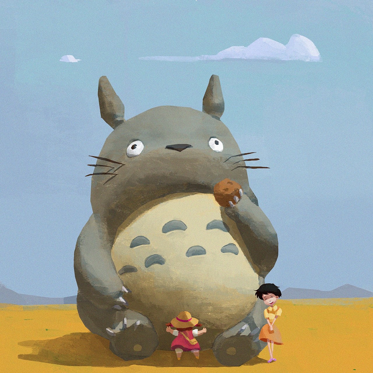 一张龙猫|插画|概念设定|青熊森 - 原创作品 - 站酷 (zcool)