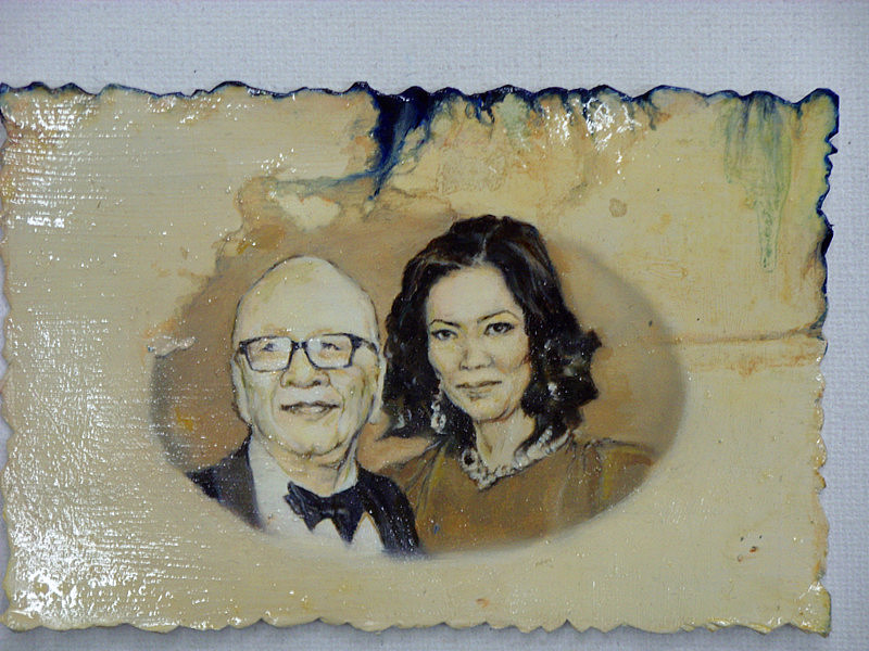 《。》系列 2014年 纸本油画 8x13cm