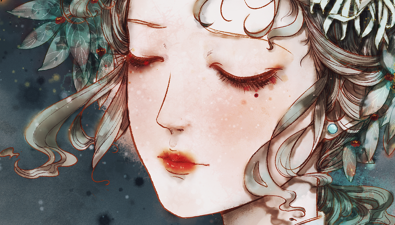 《旧影》-清菊（图ZMTM4MzE2MTAw） - 创作习作 - 站酷设计师周魃原创素材 - 站酷ZCOOL