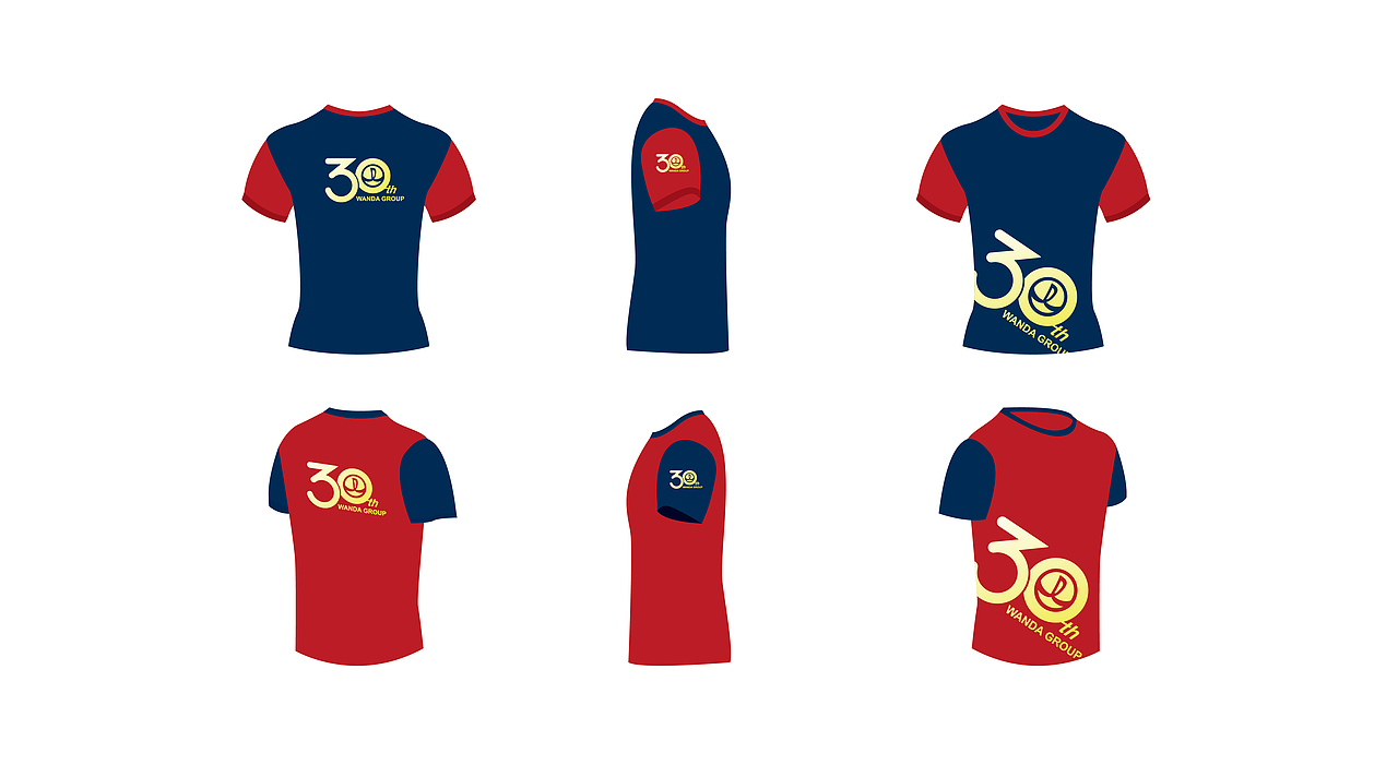 万达30周年庆logo设计（图ZNTE4MjAyNDQ=） - Logo - 站酷设计师mengbrand原创素材 - 站酷ZCOOL