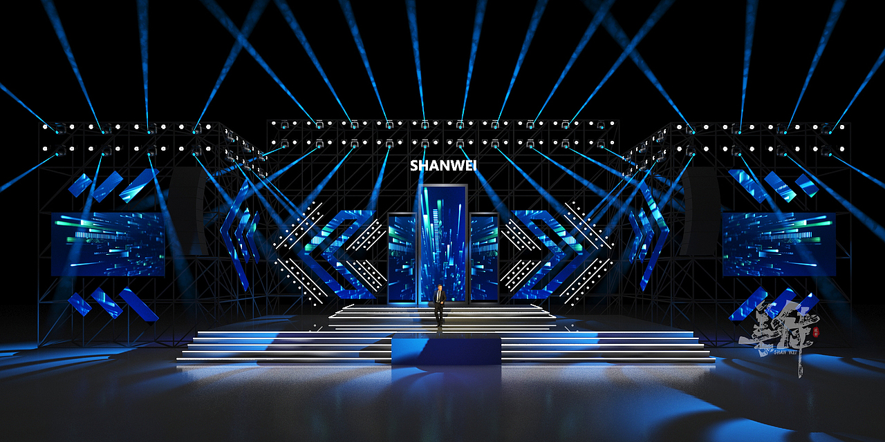 舞台设计舞美设计演唱会设计发布会设计年会设计（图ZMjI5MTAzMTcy） - 舞台美术 - 站酷设计师舞美善伟原创素材 - 站酷ZCOOL