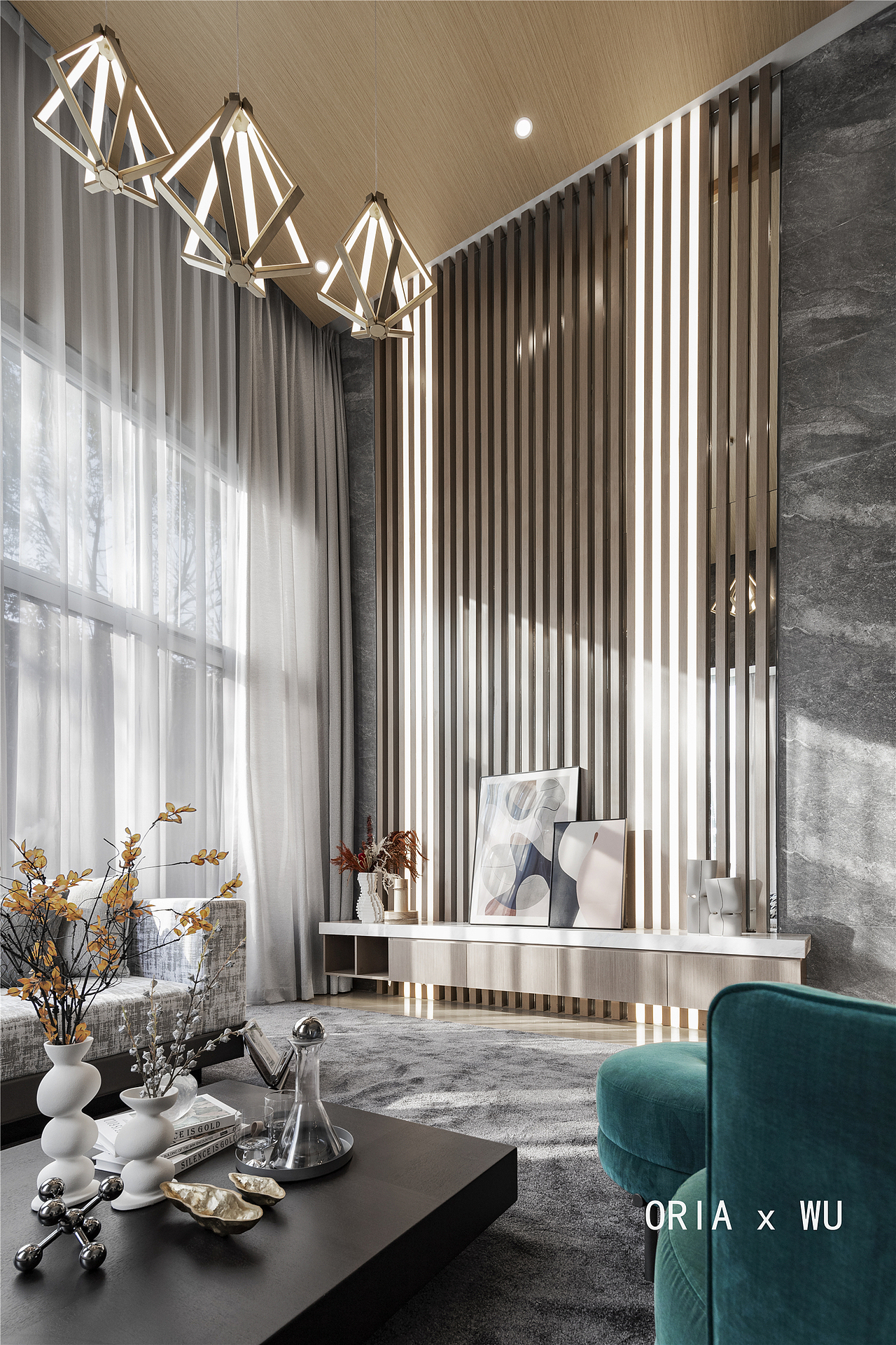 上海御湖别墅152号样板间（图ZMjg1NDQzMTky） - 环境/建筑摄影 - 站酷设计师颜社视觉原创素材 - 站酷ZCOOL