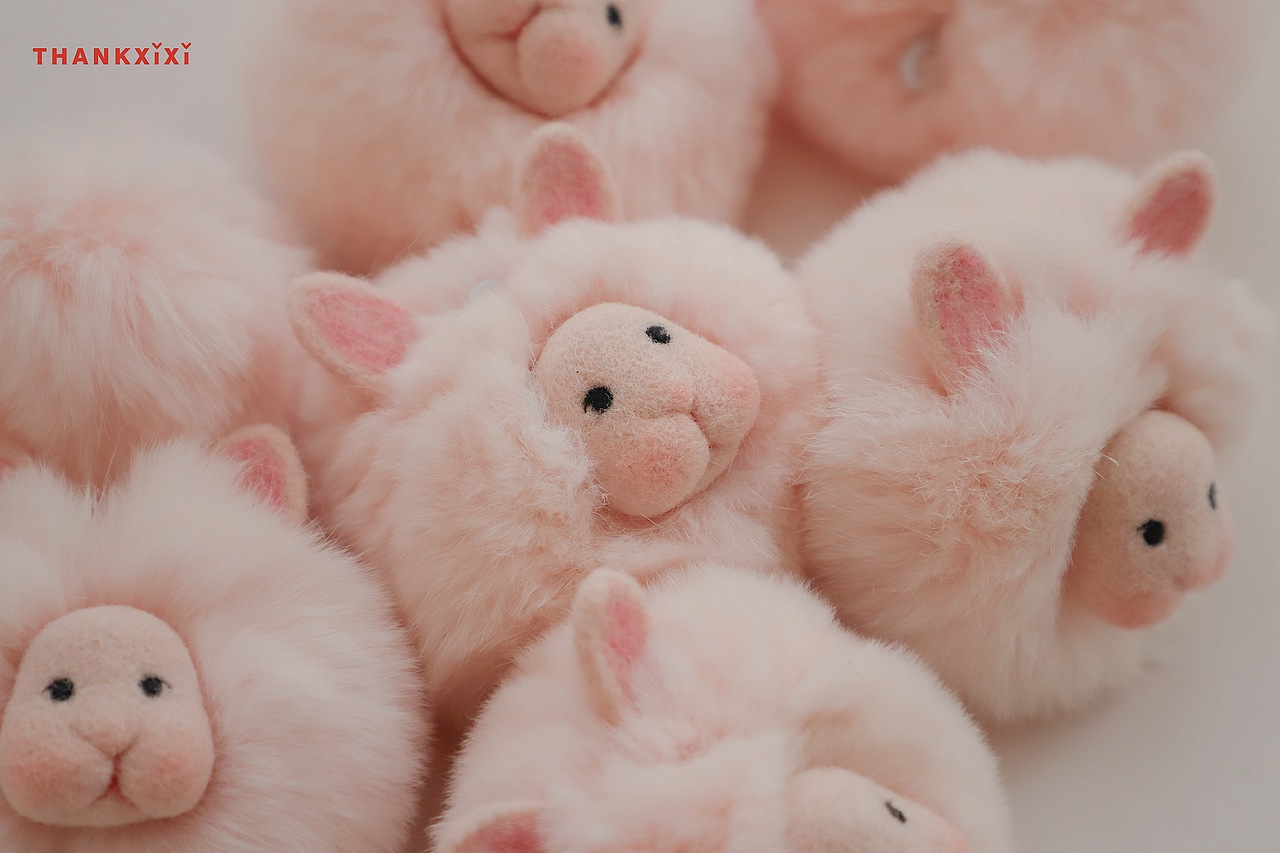 囍囍的羊毛毡 之 小毛球们（图ZMjY0Nzc5NDcy） - 其他手工艺 - 站酷设计师谢囍囍原创素材 - 站酷ZCOOL