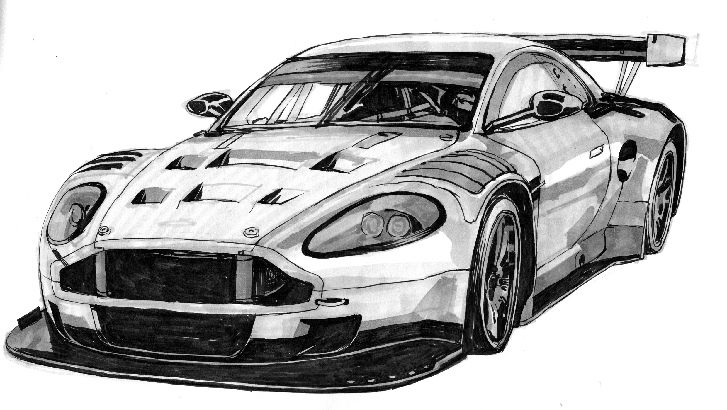 插画|其他插画|矩阵gtr - 原创作品 - 站酷 (zcool)