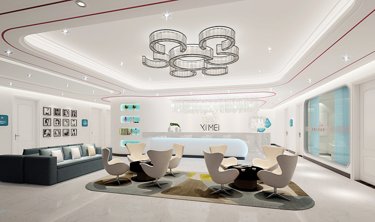 株洲希美医疗美容（分店）（图ZMTI1MjEyOTE2） - 家装设计 - 站酷设计师知了空间原创素材 - 站酷ZCOOL