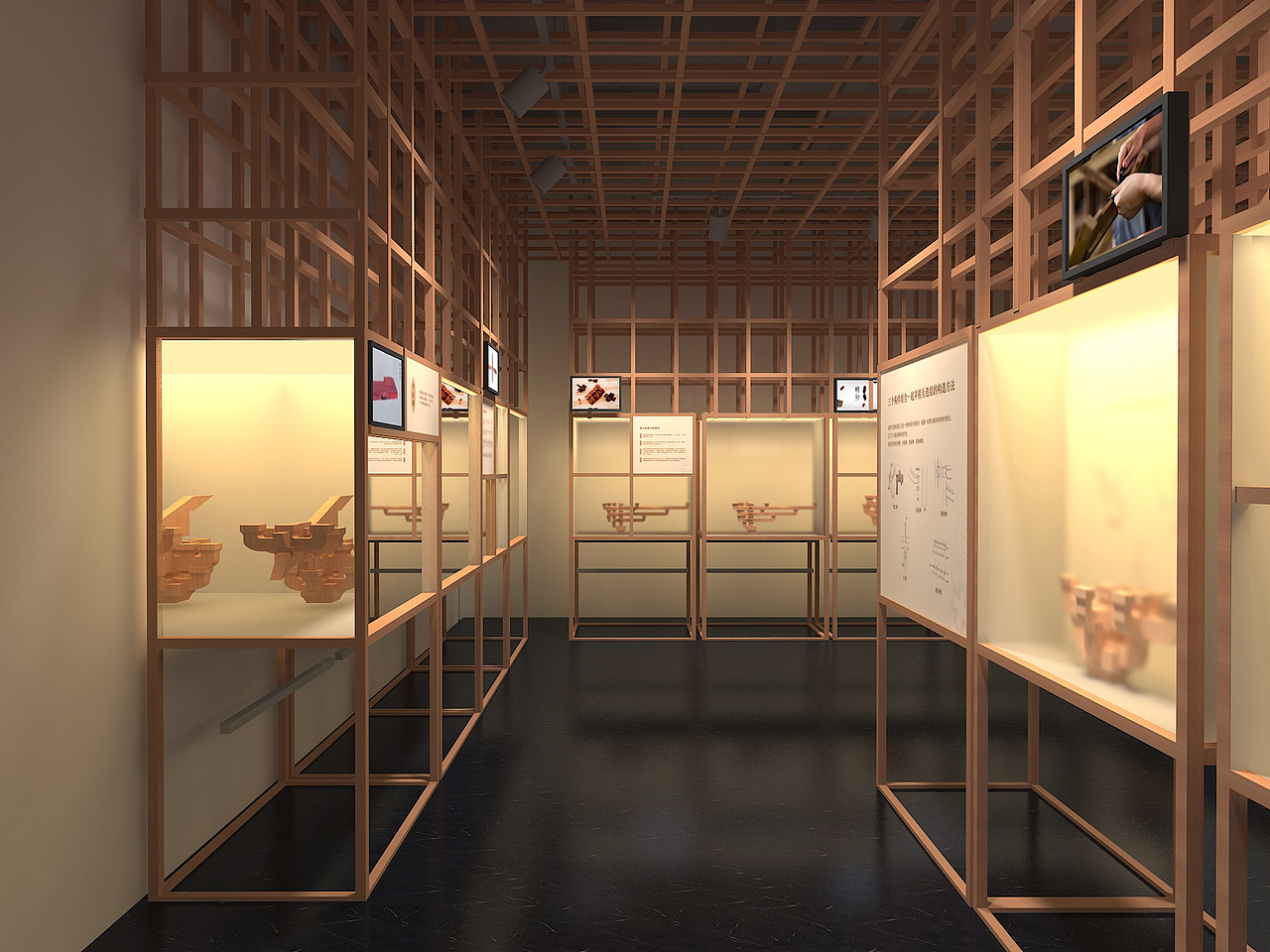 榫卯博物馆展陈