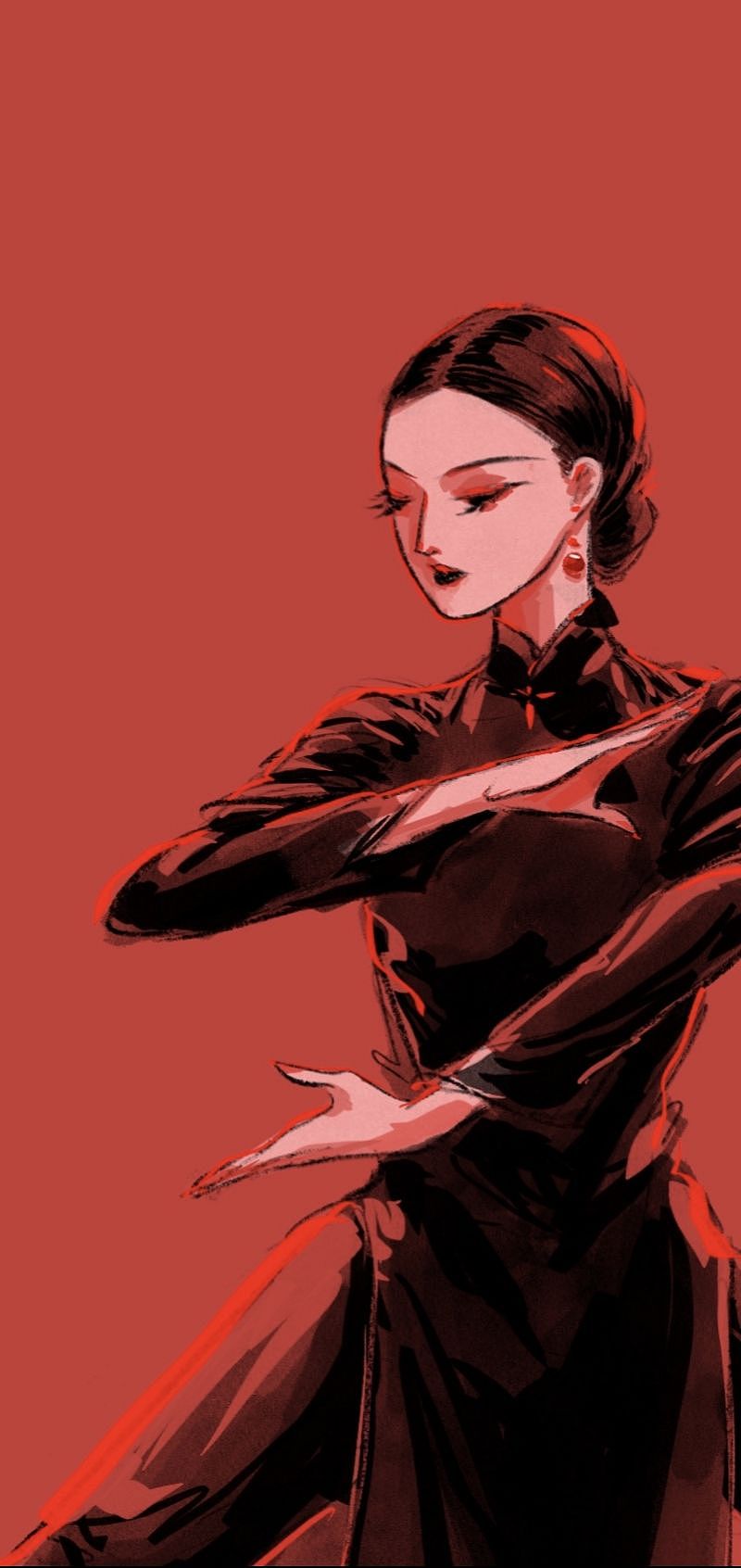 apple丁原创插画/咏春