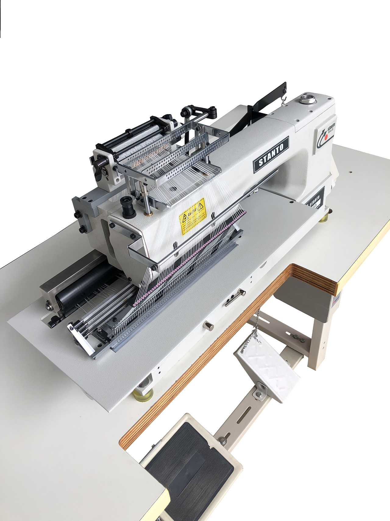 思坦途65针多针橡筋打揽机多针司马克打揽橡筋车