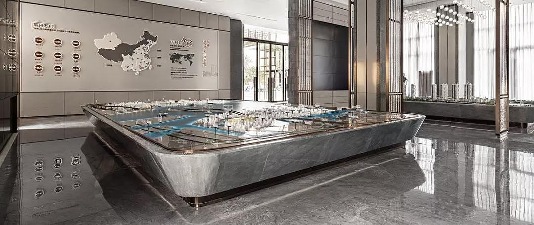 钧廷设计 | 中山万科西湾汇销售中心