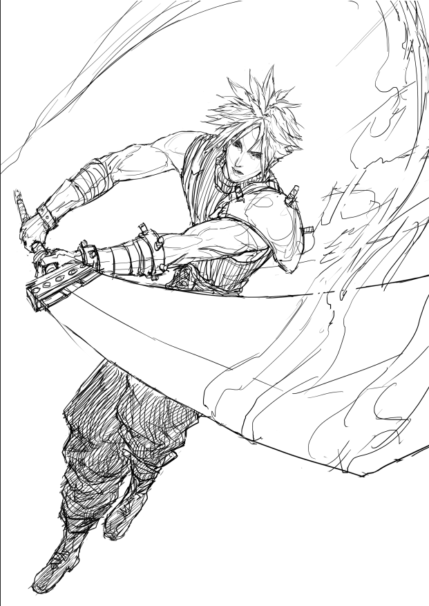 最终幻想7克劳德